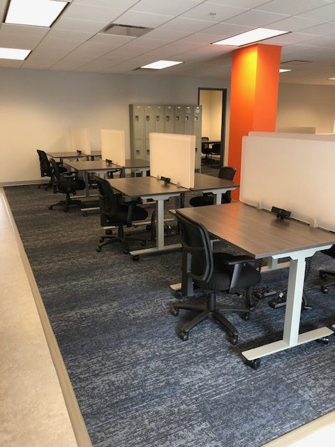 More Open Desk Areas for the Launch Workplace Project in Cleveland, Ohio Crocker Park