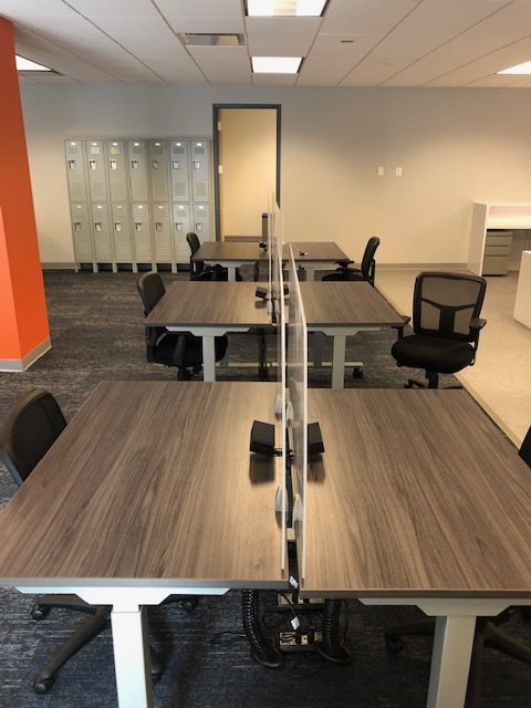 Another Open Desk Areas for the Launch Workplace Project in Cleveland, Ohio Crocker Park