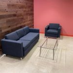 Environmental Management Support, Inc. Reception Area with Couch and Chair