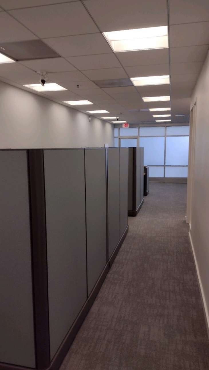 Monday Properties modular workspace hallway