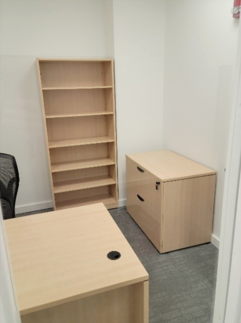Monday Properties office furniture combinations.